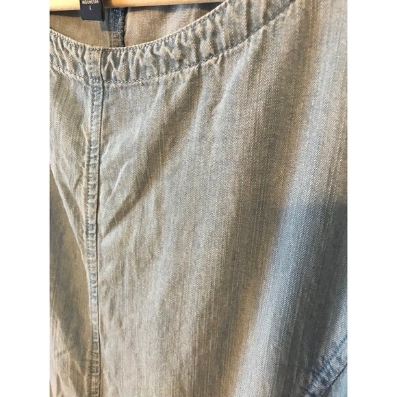 J.Jill Denim Maxi Dress Size Large - Picture 3 of 8